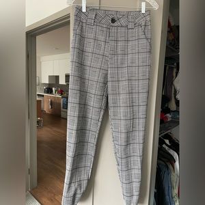 Gingham Trousers